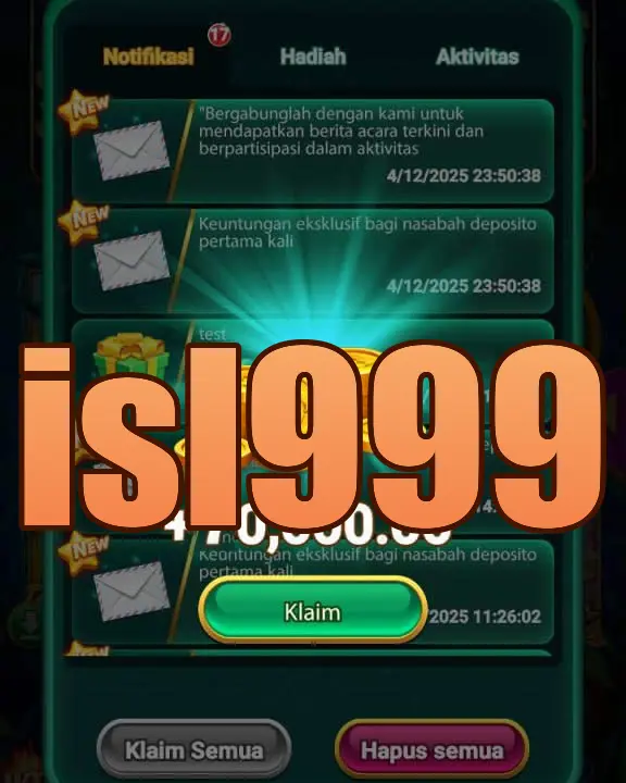 isl999 Masuk